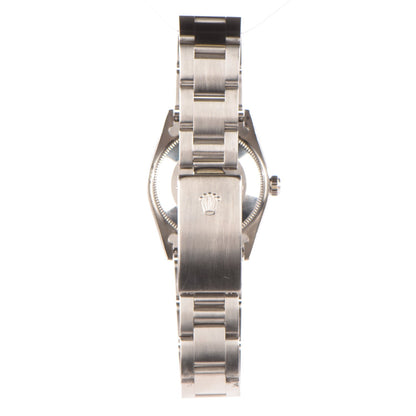 Rolex Stainless Steel 31mm Oyster Perpetual Watch Black 67480 4 of 13