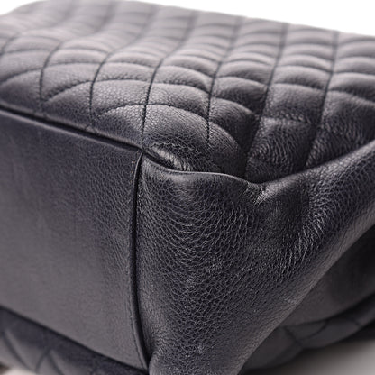 Saint Laurent Calfskin Mixed Matelasse Triquilt Large Monogram Envelope Satchel Deep Marine 18 of 25