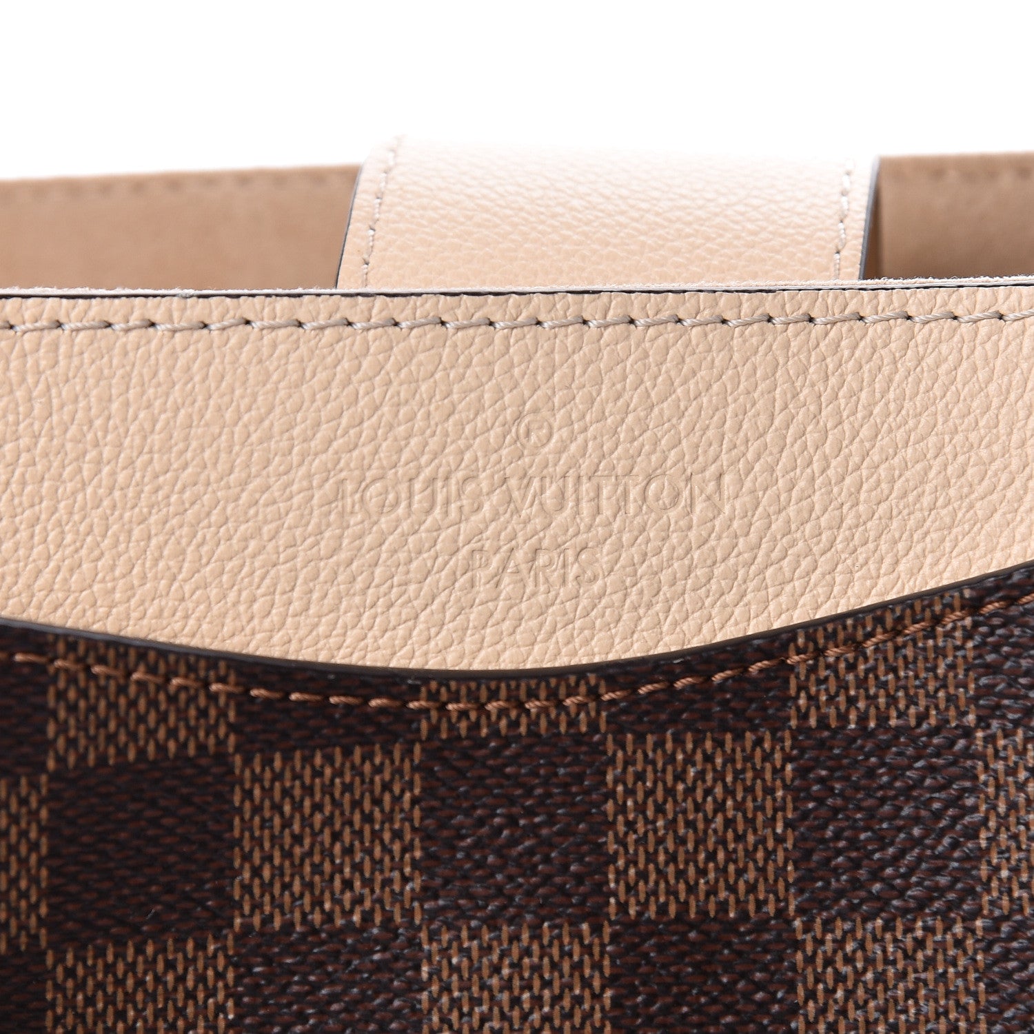 Louis Vuitton Damier Ebene LV Riverside Creme 6 of 10