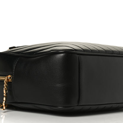 Saint Laurent Calfskin Matelasse Joan Camera Bag Black 9 of 12