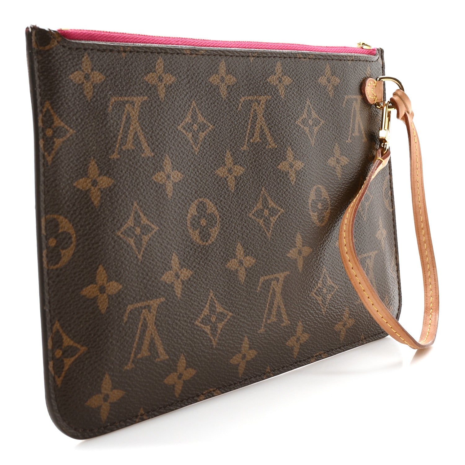 Louis Vuitton Monogram Neverfull MM GM Pochette Pivoine 3 of 10