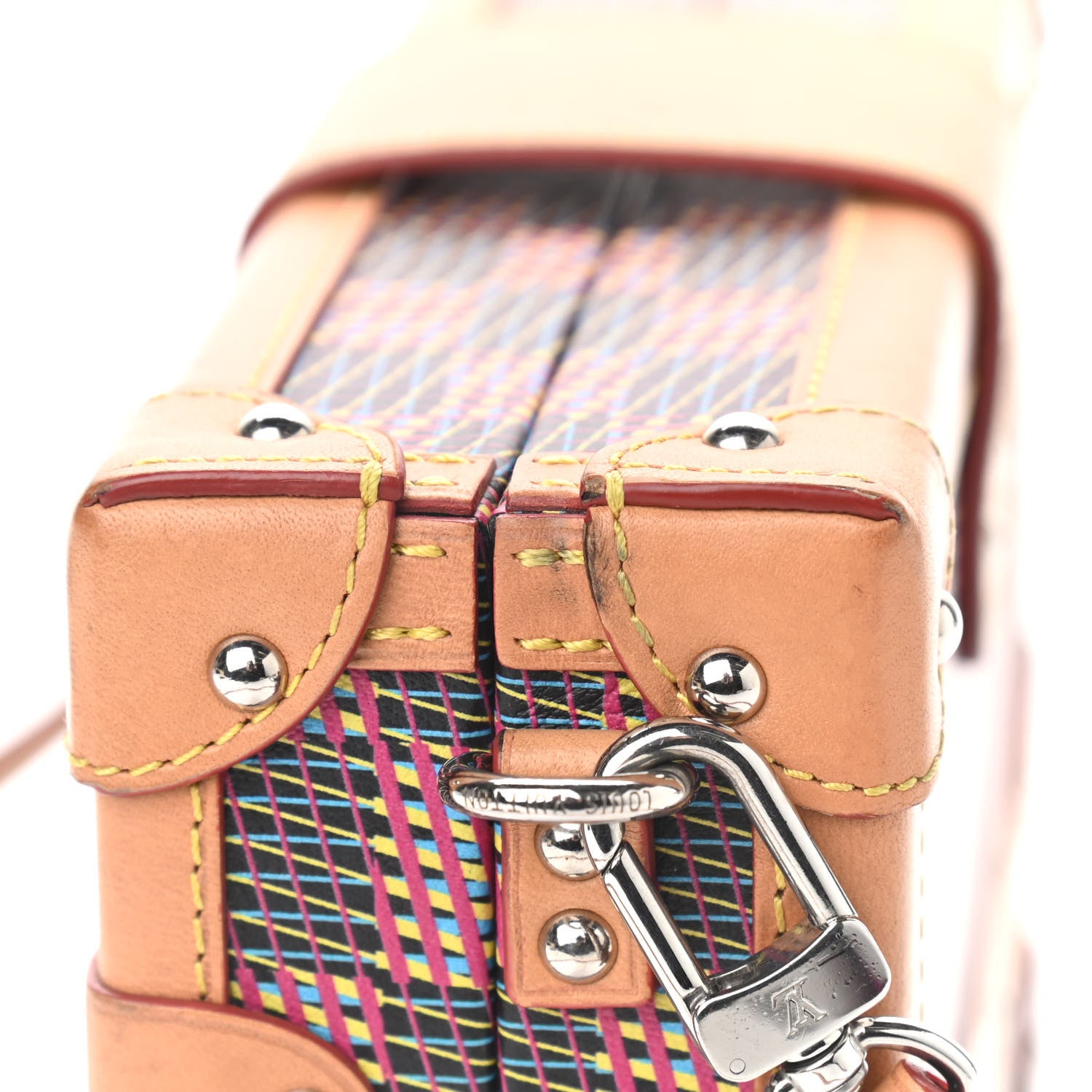 Louis Vuitton Monogram LV Pop Petite Malle Rose 10 of 15