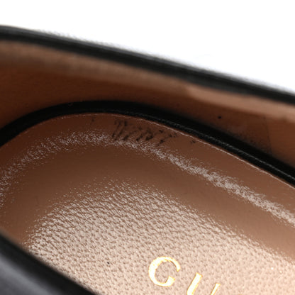 Gucci Malaga Kid Womens GG Marmont Loafers 41 Black 9 of 9