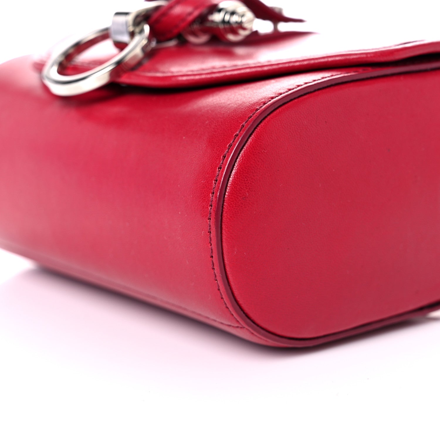 Givenchy Calfskin Small Obsedia Shoulder Bag Red 8 of 15