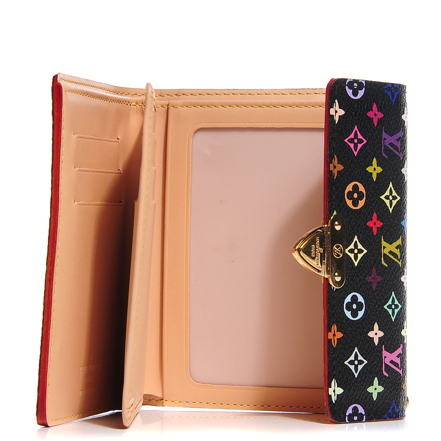 Monogram Multicolor Koala Wallet Black