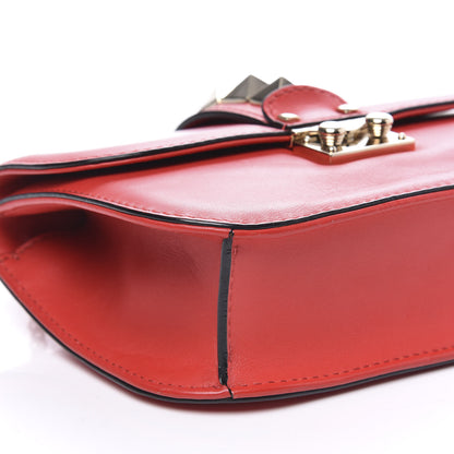 Valentino Garavani Vitello Small Glam Lock Rockstud Flap Red 7 of 10