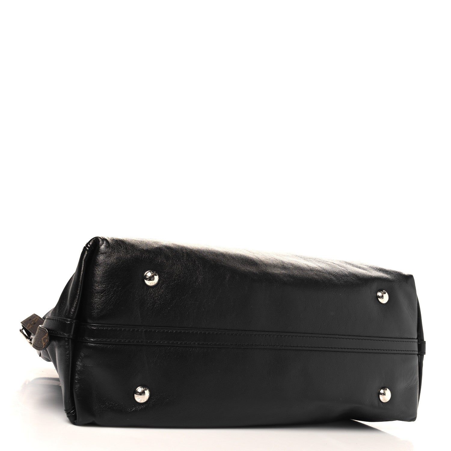 Louis Vuitton Lambskin CarryAll Vibe MM Black 5 of 10