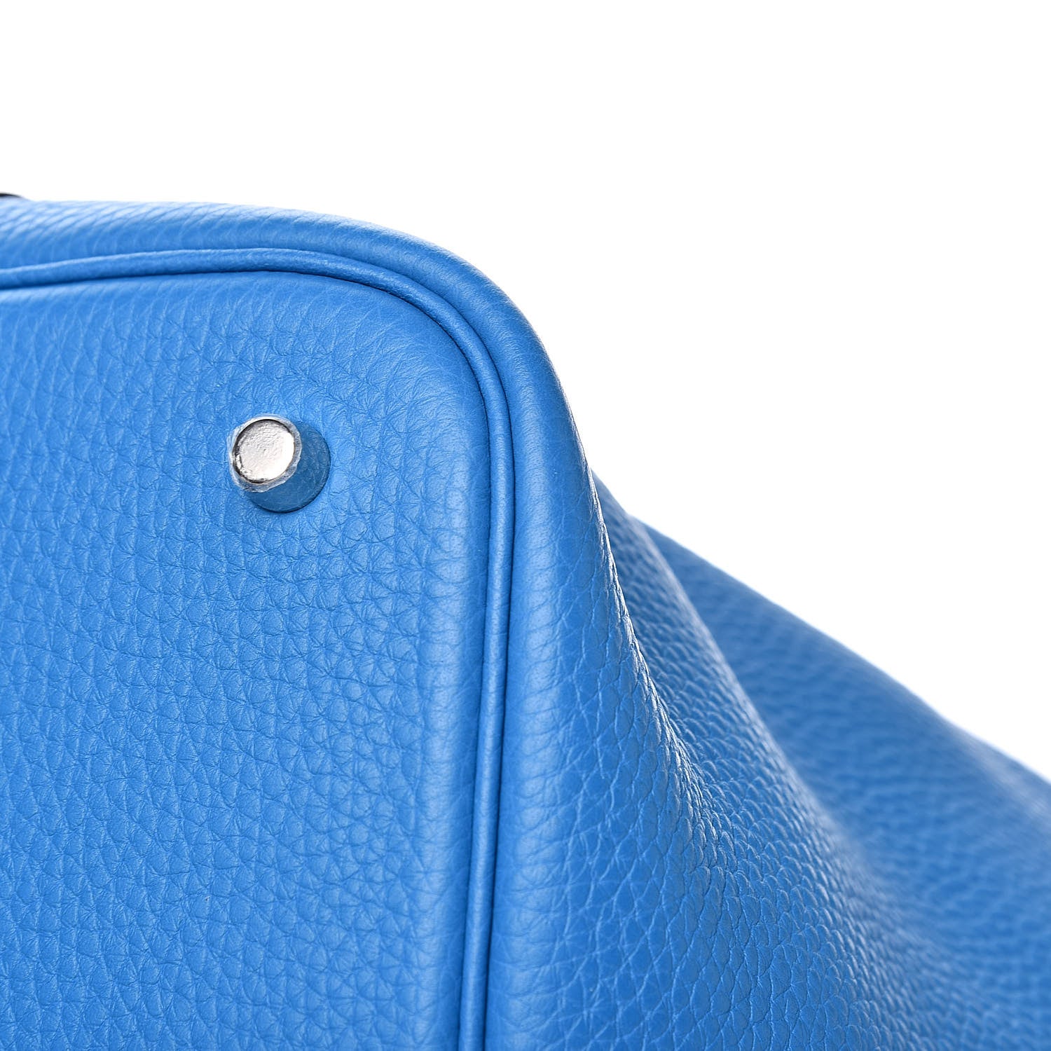 Hermes Taurillon Clemence Picotin Lock 22 MM Bleu Zanzibar 11 of 12