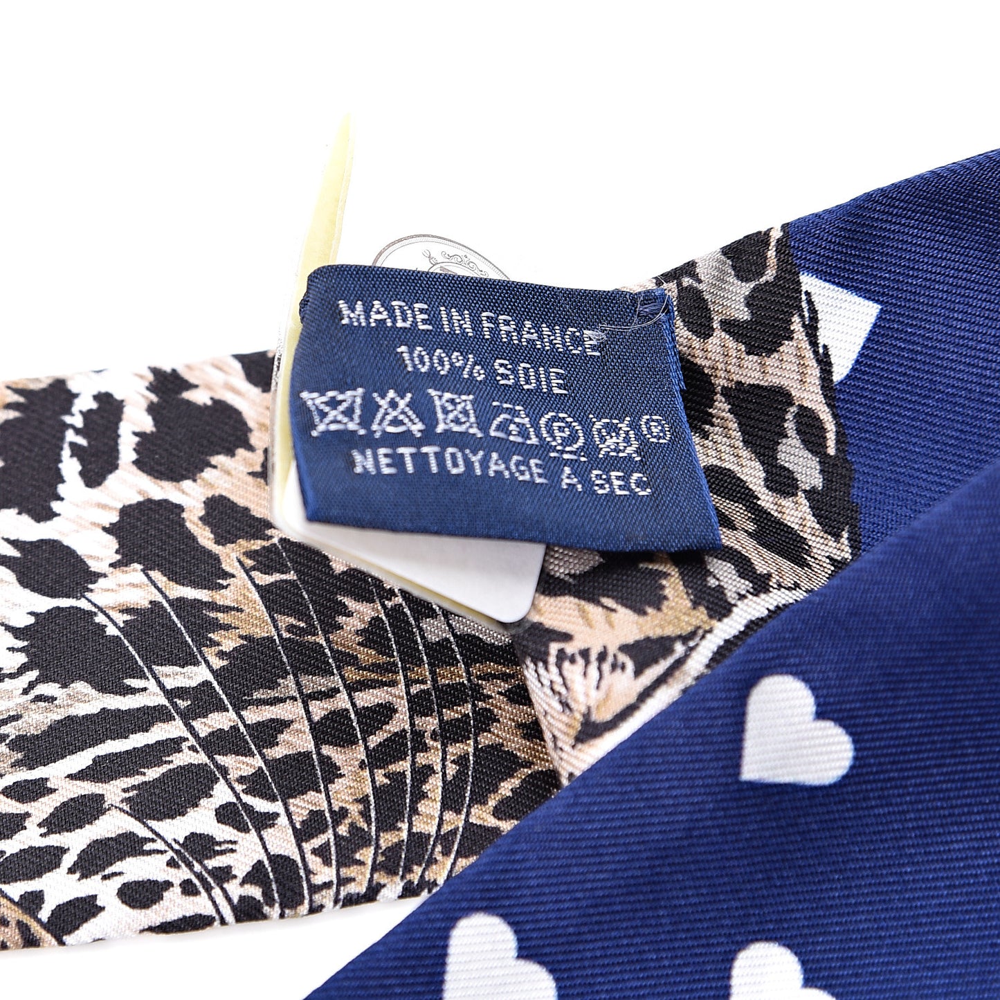 Silk Jungle Love Twilly Marine Rouge Brun