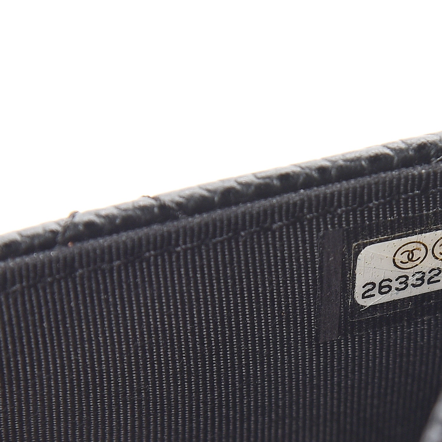 Chanel Caviar Quilted Wallet On Chain WOC Black 7 of 10