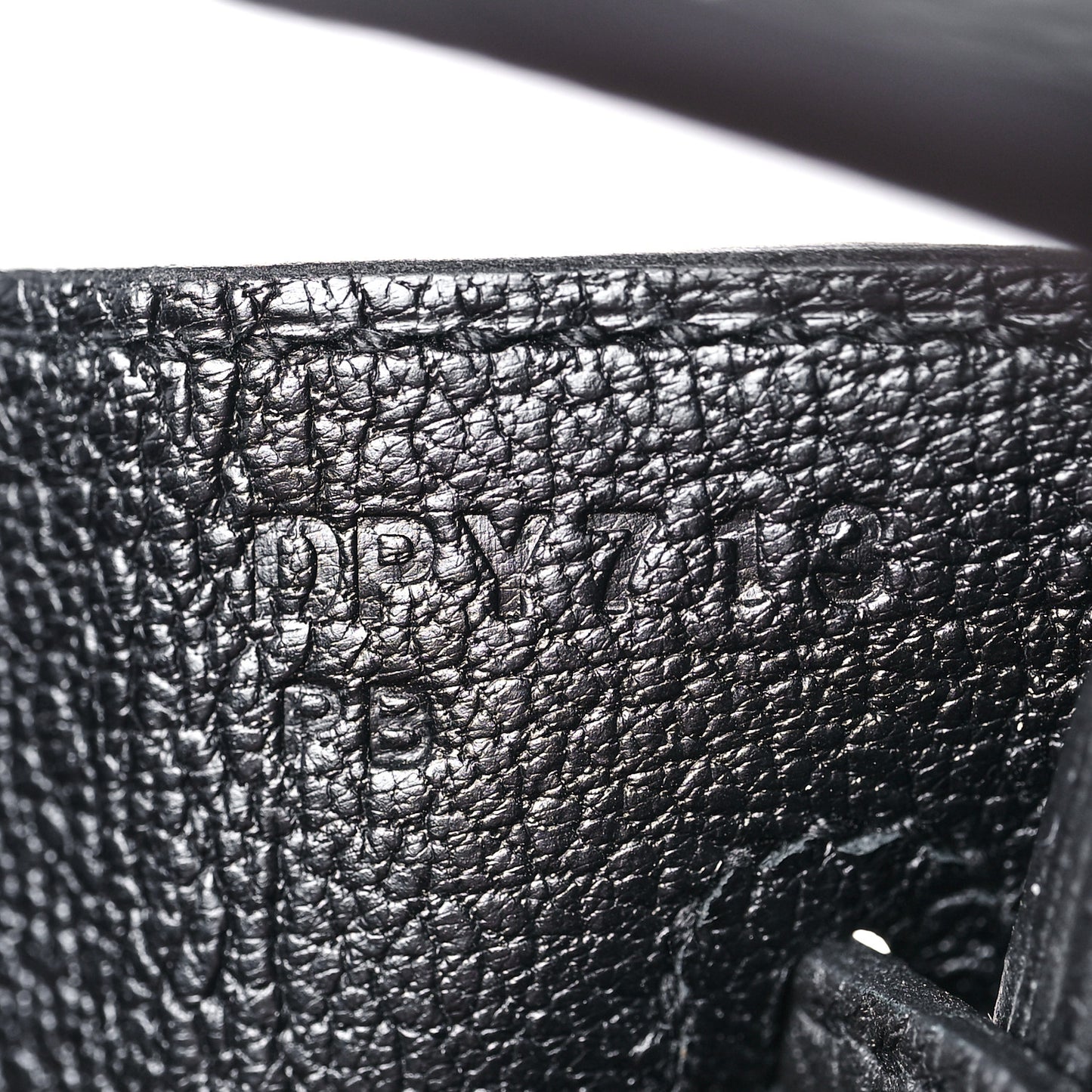 Togo Birkin 25 Black