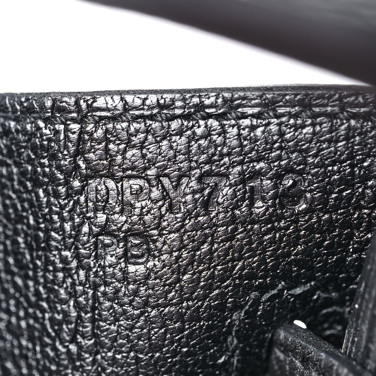 Hermes Togo Birkin 25 Black 27 of 34