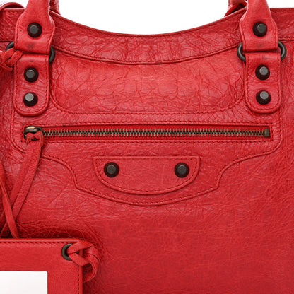 Balenciaga Agneau Classic Hardware City Coquelicot 8 of 11