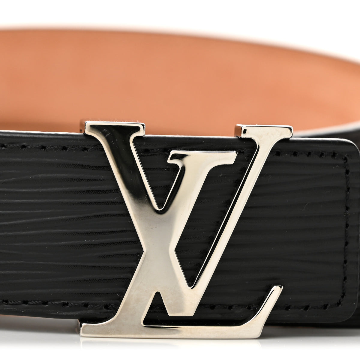 Louis Vuitton Epi 30mm LV Initiales Belt 100 40 Black 8 of 9