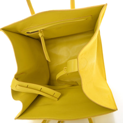 Celine Pony Hair Medium Phantom Luggage Citron 5 of 14