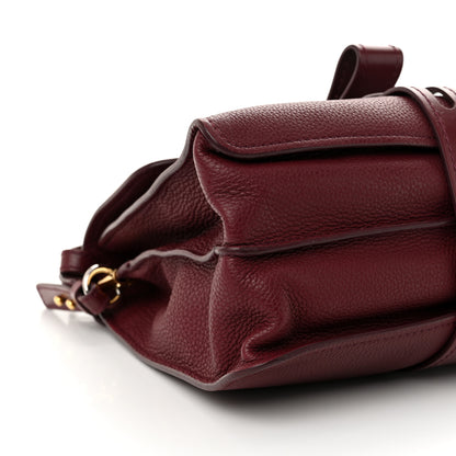 Chloe Grained Calfskin Medium Aby Day Shoulder Bag Red 9 of 12