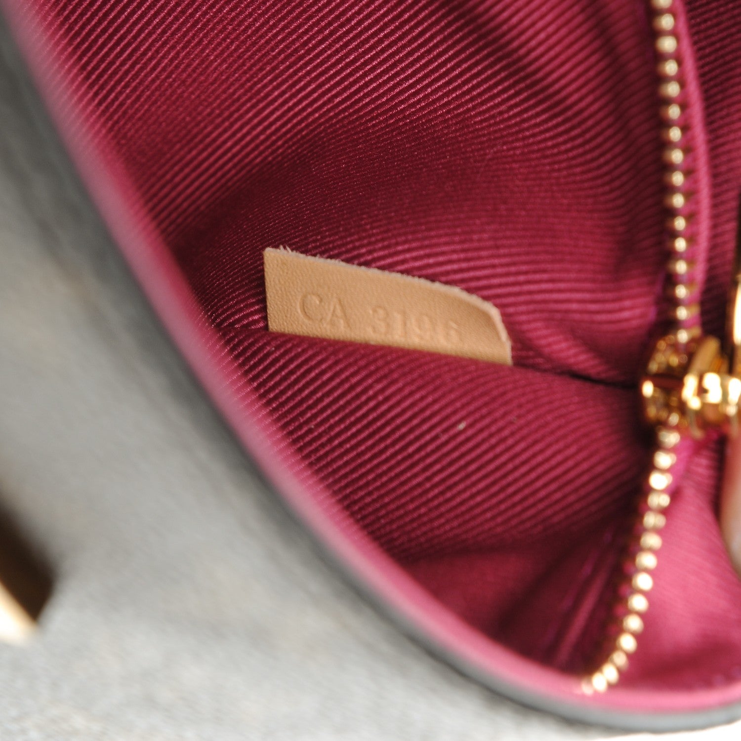 Louis Vuitton Monogram Cluny BB Bordeaux Fuchsia 7 of 7