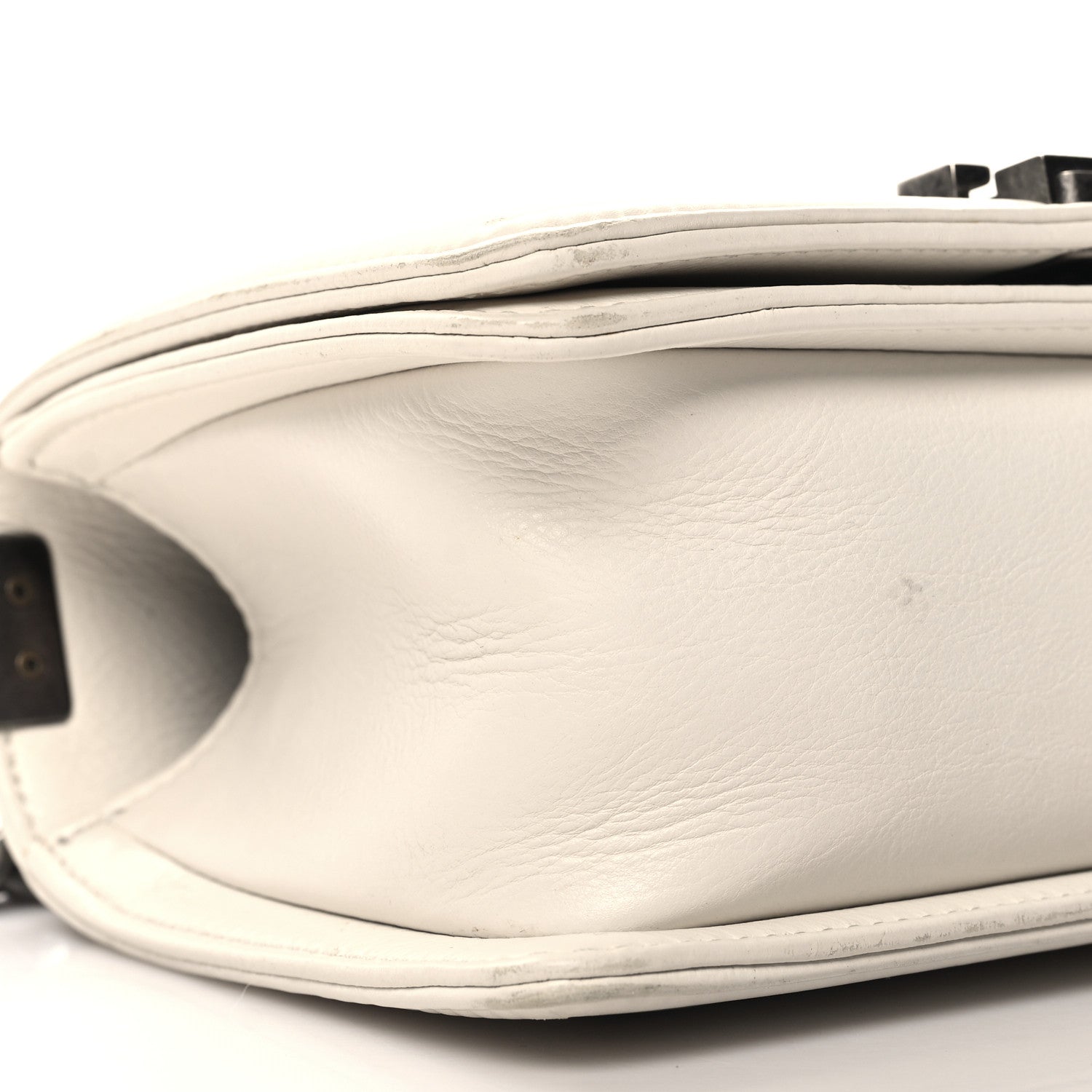 Chanel Calfskin Quilted Small Boy Flap White 9 of 11