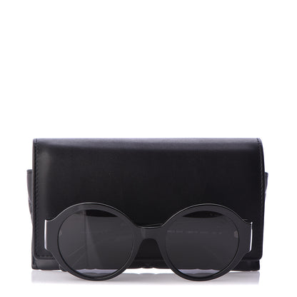 Chanel Acetate Polarized Round Sunglasses 5410 Black 8 of 8