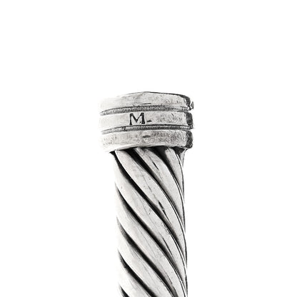 David Yurman Sterling Silver 18K Yellow Gold Citrine Green Tourmaline 4mm Renaissance Bracelet 4 of 4