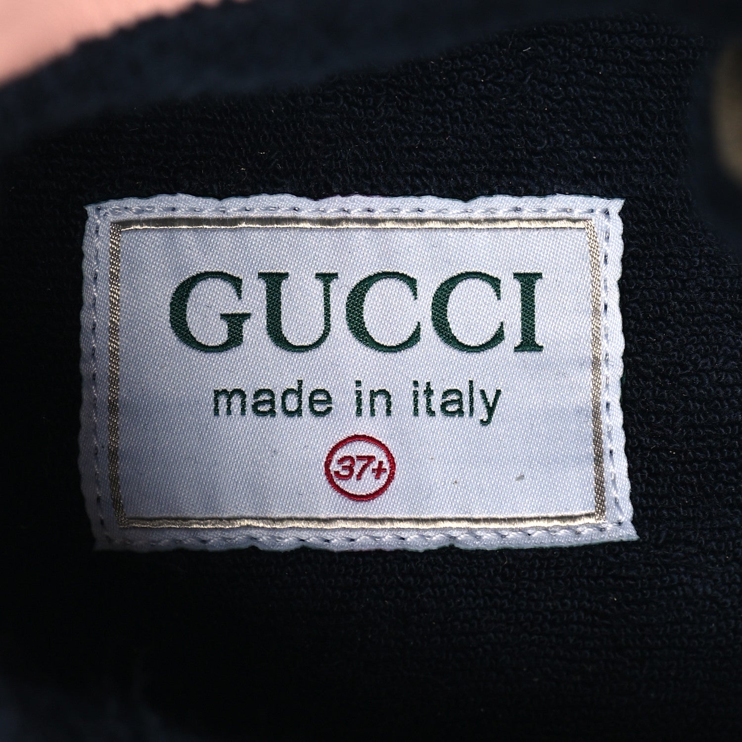 Gucci GG Supreme Monogram Mix Monogram Womens Rhyton Sneakers 37.5 London Blue Beige Pale Pink 7 of 10