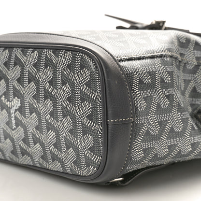 Goyard Goyardine Calfskin Mini Alpin Backpack Grey 9 of 11