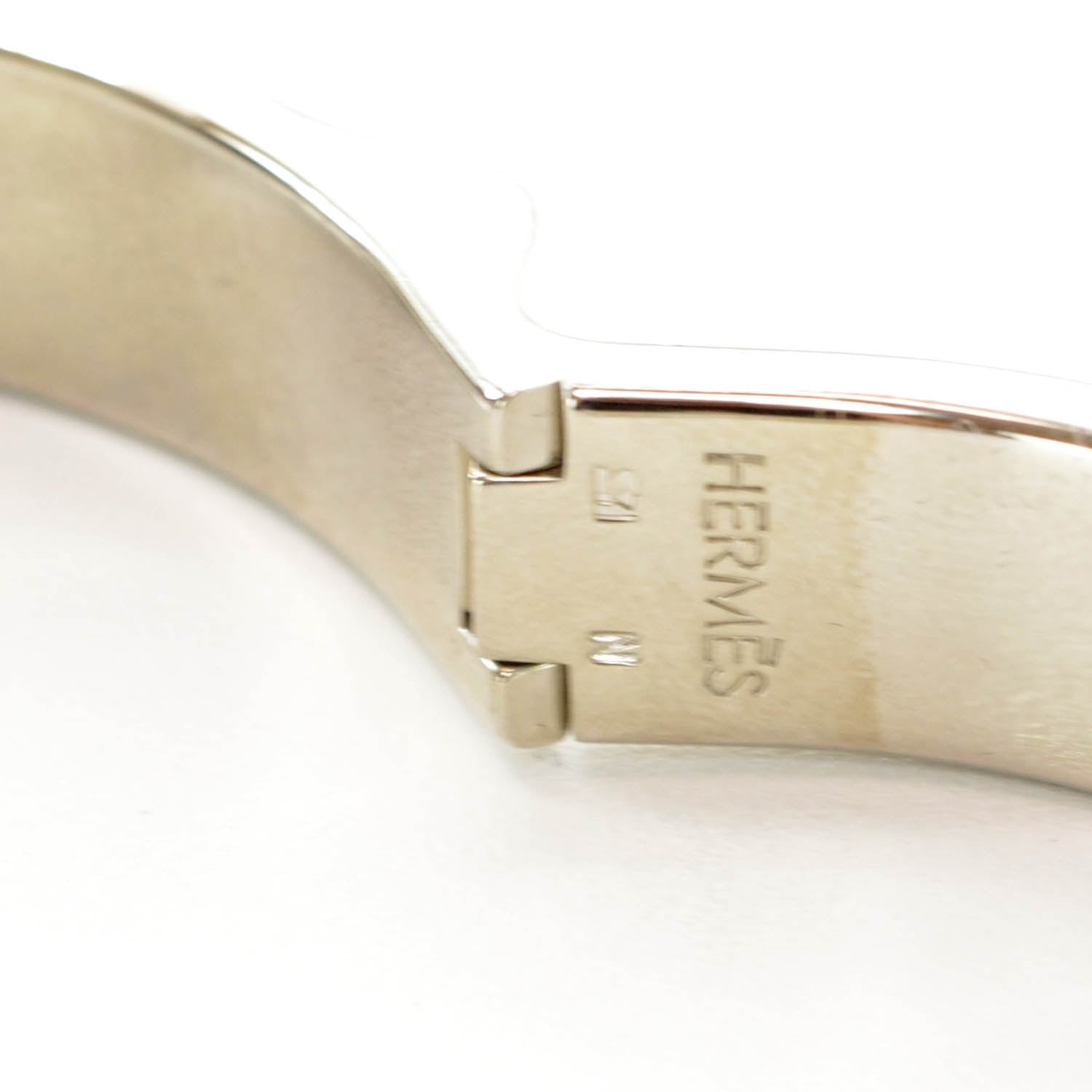 Hermes Enamel Narrow Clic Clac H Bracelet Purple 4 of 6