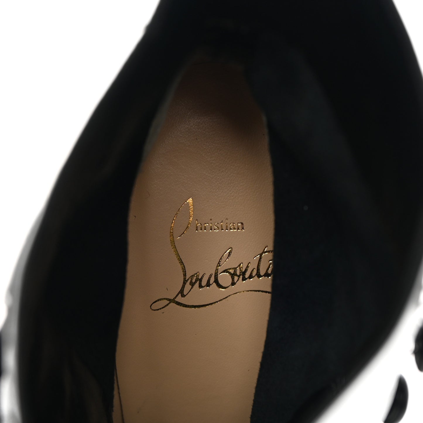 Calfskin French Tutu Button Ankle Boot 38 Black
