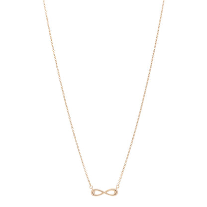 Tiffany 18K Rose Gold Infinity Pendant Necklace 1 of 5