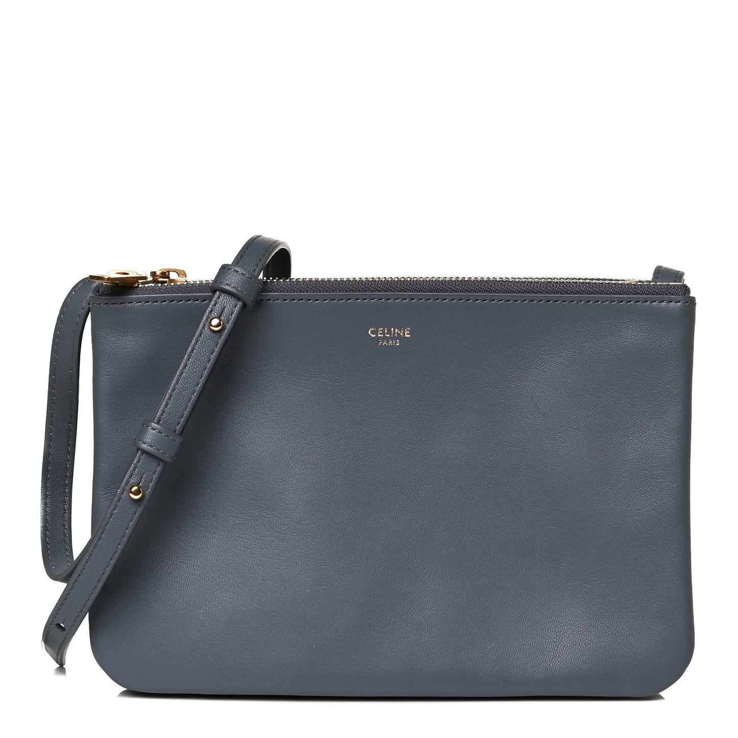 Lambskin Small Trio Crossbody Bag Storm