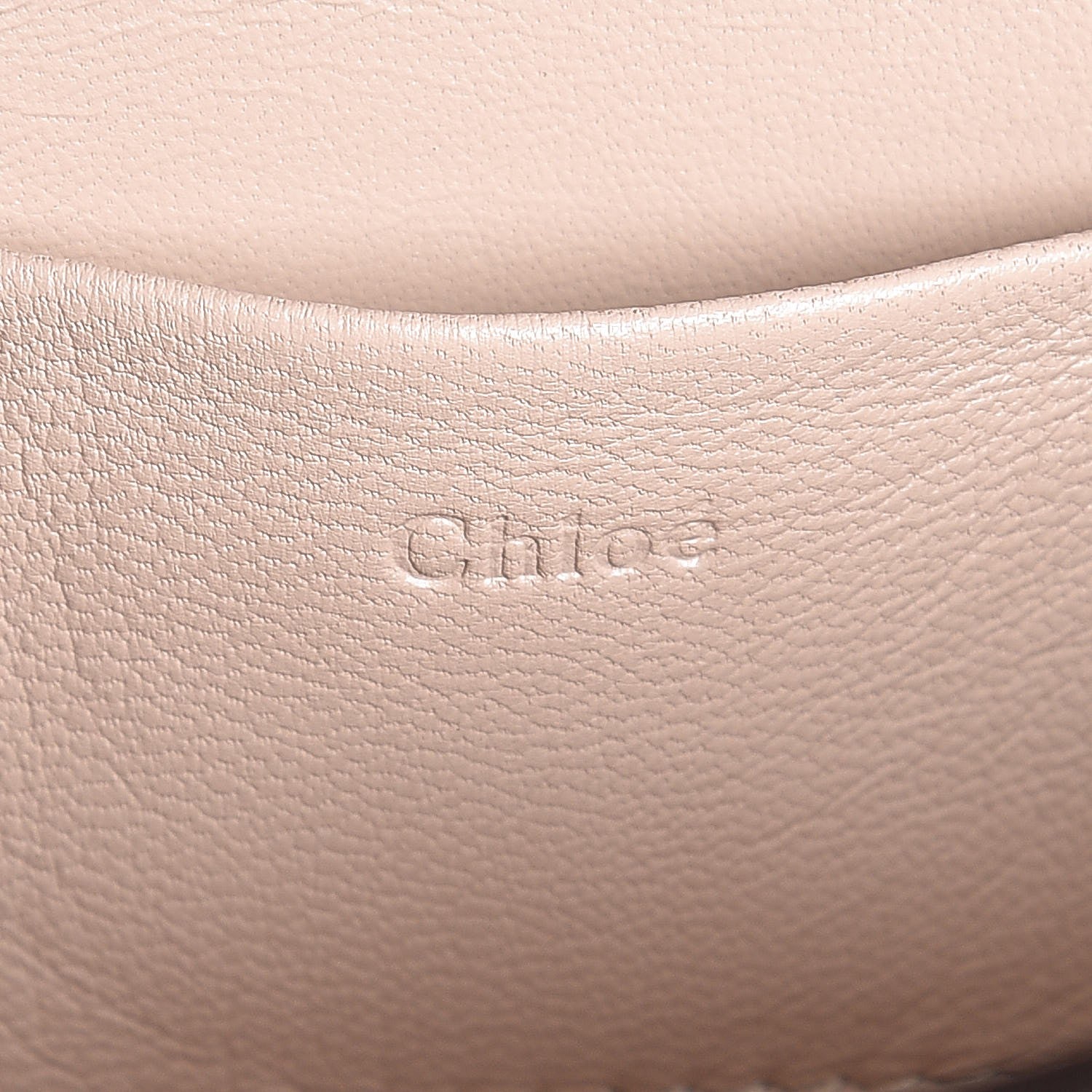 Chloe Calfskin Small Nile Bracelet Minaudiere Bag Biscotti Beige 6 of 8