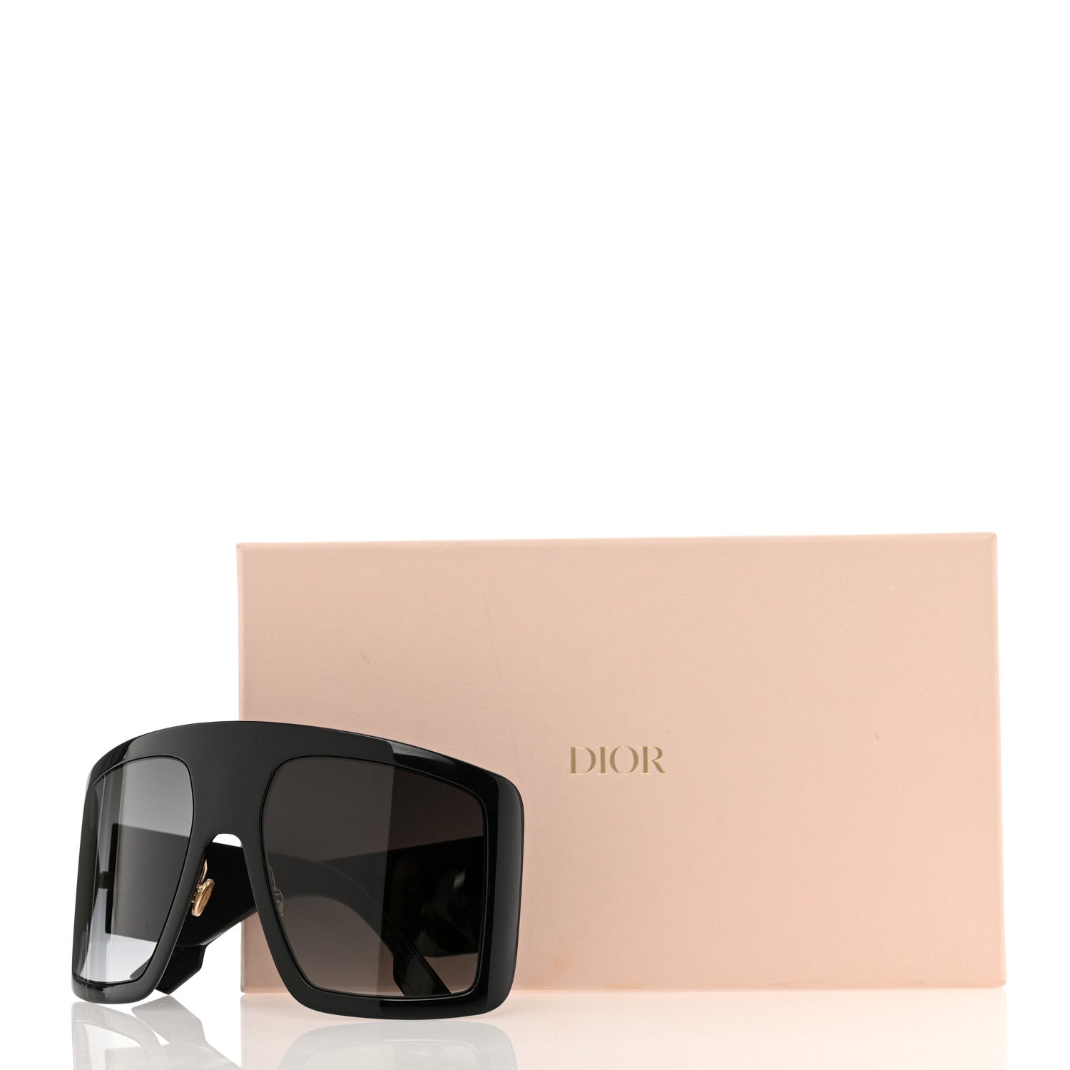 Christian Dior Acetate DiorSo Light 1 Shield Sunglasses Black 8 of 8
