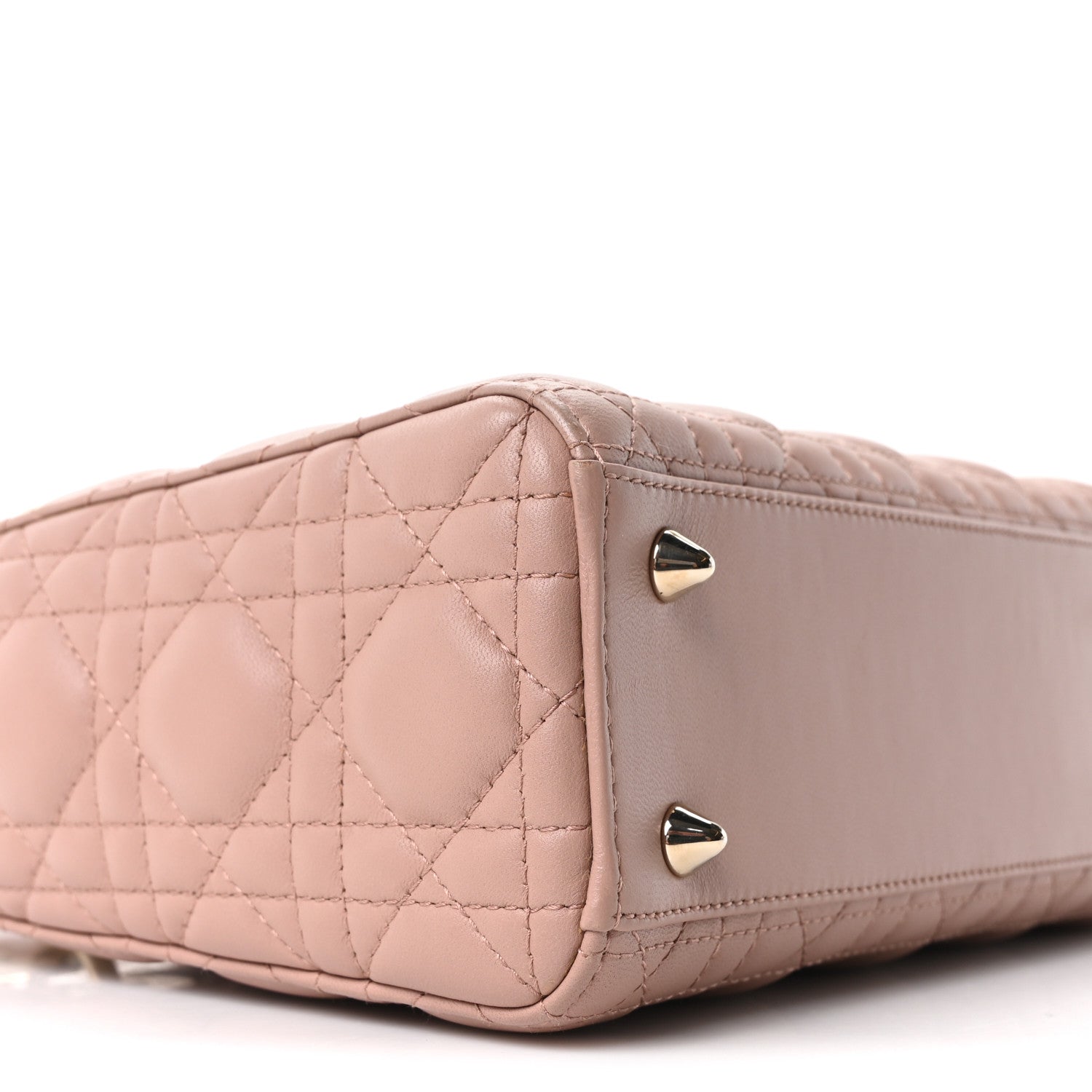 Christian Dior Lambskin Cannage Small My ABCDior Lady Dior Fard 9 of 10