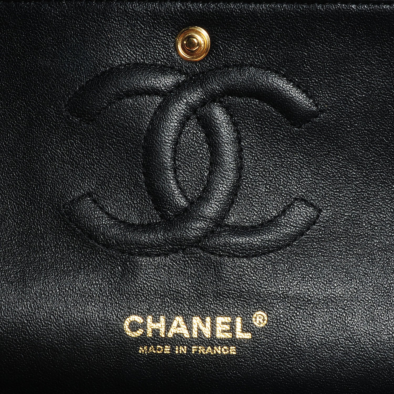 Chanel Caviar Quilted Medium Double Flap Black 6 of 8