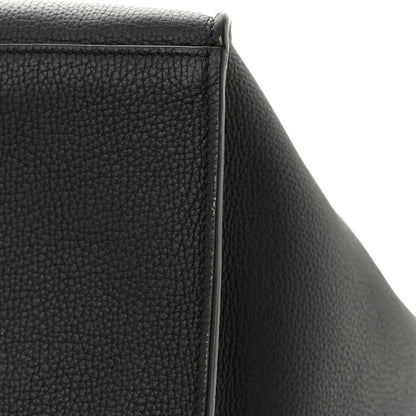Celine Supple Grained Calfskin Small Long Strap Big Bag Black 10 of 13