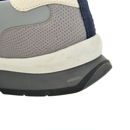 Fendi Neoprene Calfskin Rainbow Studded Sneaker 35.5 Gray 11 of 15