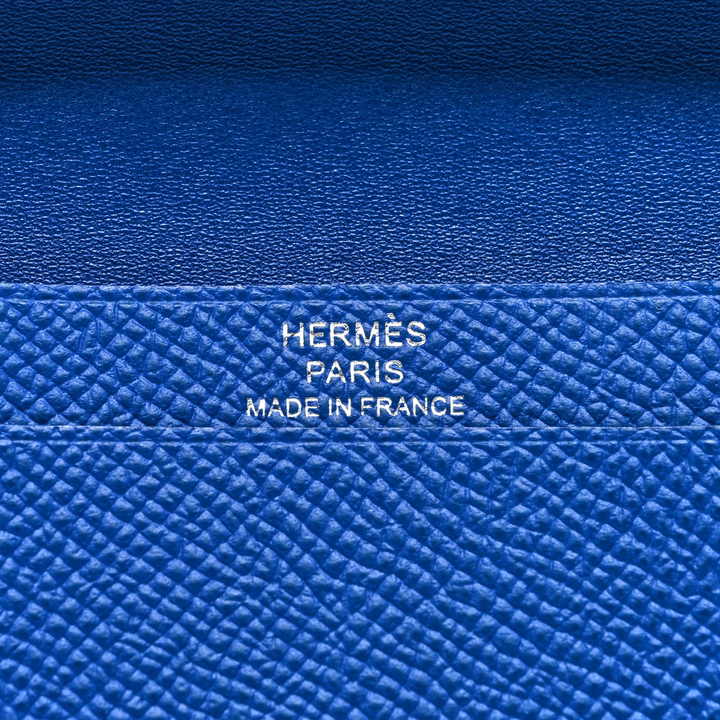 Epsom Bearn Card Holder Wallet Bleu De France