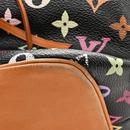 Louis Vuitton Monogram Multicolor Petit Noe Black 10 of 10