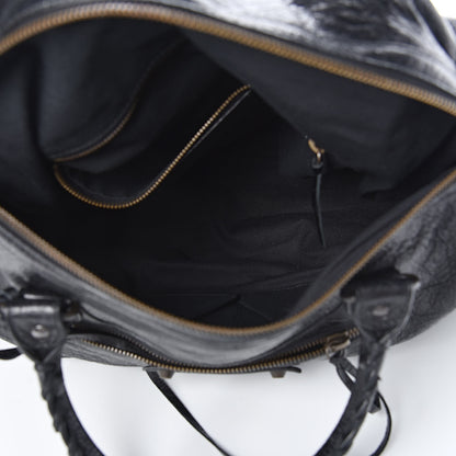 Balenciaga Agneau Classic Hardware Boston Black 5 of 10