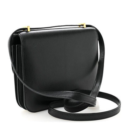 Hermes Chevre Chamkila Constance 18 Black 3 of 11