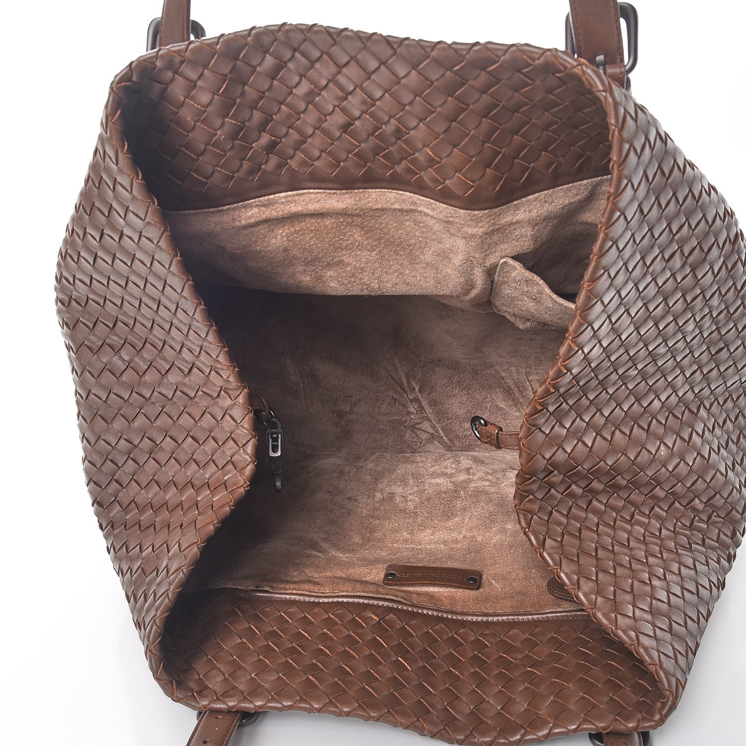 Bottega Veneta Nappa Intrecciato Large Seamless Tote Ebano 5 of 11