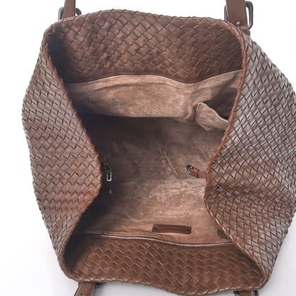 Bottega Veneta Nappa Intrecciato Large Seamless Tote Ebano 5 of 11