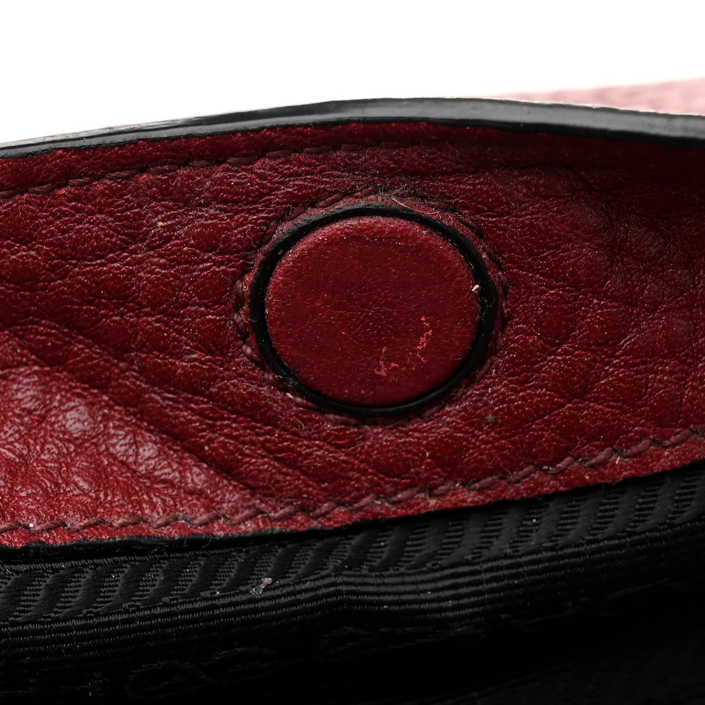 Vitello Daino Messenger Bag Rubino