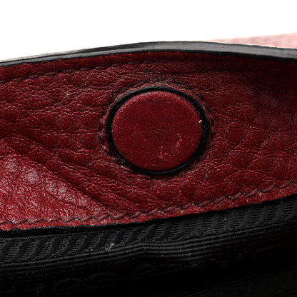 Prada Vitello Daino Messenger Bag Rubino 13 of 13