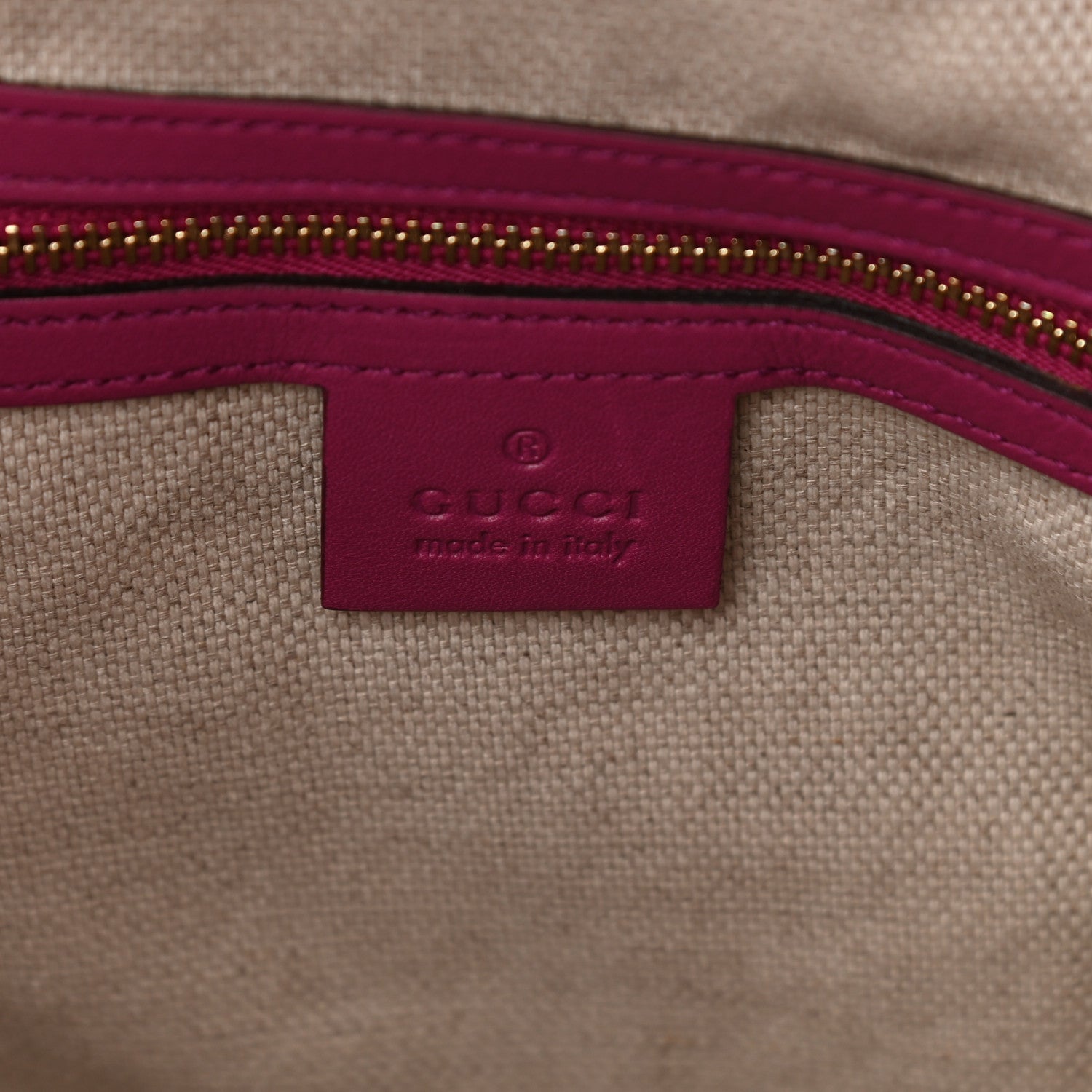 Gucci Vernice Naplack Medium Soho Chain Shoulder Bag Bright Bouganville 6 of 9