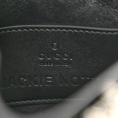 Gucci Calfskin Crystal Mini Jackie Notte Bag Black 6 of 12