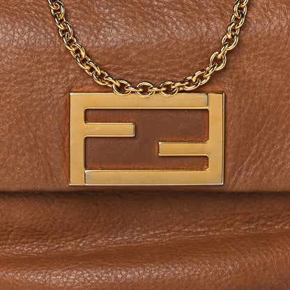 Fendi Vitello Flamingo Fendista Pouchette Crossbody Orzo 7 of 9