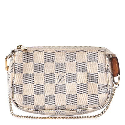 Louis Vuitton Damier Azur Mini Pochette Accessories 1 of 14