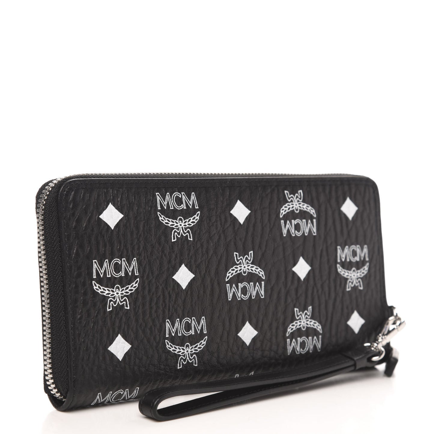 Visetos Zip Around Wallet Black