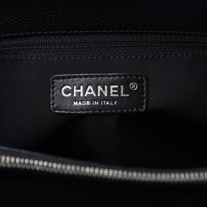 Chanel Caviar Quilted Grand Shopping Tote GST Black 5 of 9